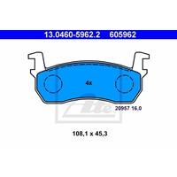 Bremsbelagsatz, Scheibenbremse Vorderachse ATE 13.0460-5962.2