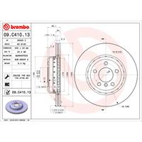 Bremsscheibe 'TWO-PIECE DISCS LINE' | BREMBO (09.C410.13)