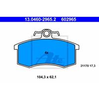 Bremsbelagsatz, Scheibenbremse | f.becker_line (104 10456)