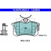 citroen Low dust Keramische remblokken