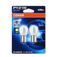 Gloeilamp PY21W Diadem Chrome 21W [12V] (2 st.) OSRAM, Spanning (Volt)12V