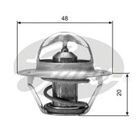 Thermostat, Kühlmittel Gates TH00382G1