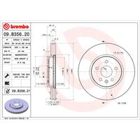 Remschijf COATED DISC LINE BREMBO, Remschijftype: Binnen geventileerd, u.a. für Opel, Chevrolet, Vauxhall