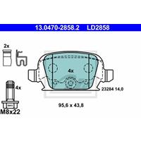 opel Low dust Keramische remblokken 13047028582