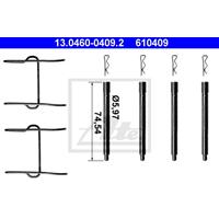 Zubehörsatz, Scheibenbremsbelag | f.becker_line (105 10033)