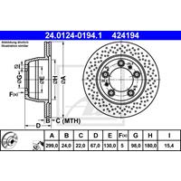 Bremsscheibe | f.becker_line (102 10549)