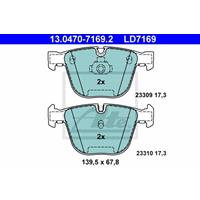 bmw Low dust Keramische remblokken 13047071692