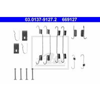 Zubehörsatz, Bremsbacken Hinterachse ATE 03.0137-9127.2