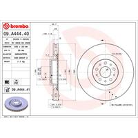 Bremsscheibe | BREMBO (09.A444.40)