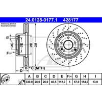 Bremsscheibe | f.becker_line (102 10251)