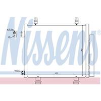 nissan Condensator, airconditioning 940193