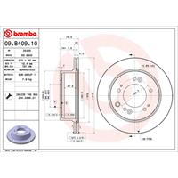 Bremsscheibe | BREMBO (09.B409.10)