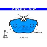 Bremsbelagsatz, Scheibenbremse | ATE (13.0460-2923.2)