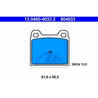 Bremsbelagsatz, Scheibenbremse ATE 13.0460-4033.2