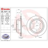 Bremsscheibe | BREMBO (09.7377.10)