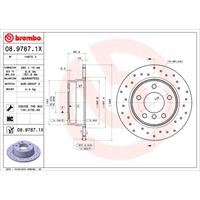 Bremsscheibe 'BREMBO XTRA LINE' | BREMBO (08.9787.1X)