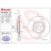 Bremsscheibe 'COATED DISC LINE' | BREMBO (09.B354.11)