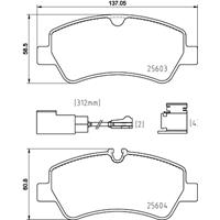 ford Remblokken set P24187