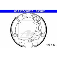 Bremsbackensatz, Feststellbremse Hinterachse ATE 03.0137-3022.2