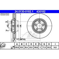 Bremsscheibe | f.becker_line (102 10660)