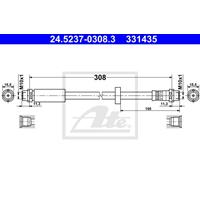 Bremsschlauch | f.becker_line (110 10024)