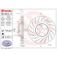 Bremsscheibe 'COATED DISC LINE' | BREMBO (09.A819.11)