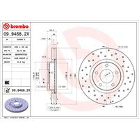 Bremsscheibe 'BREMBO XTRA LINE' | BREMBO (09.9468.2X)