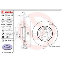 Bremsscheibe 'CO-CAST DISCS LINE' | BREMBO (09.D526.13)