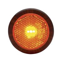 WAS LED-Begrenzungsleuchte orange 95679 Markeringslicht Markeringslicht, Reflector, Achterlicht Achter 12 V, 24 V Oranje