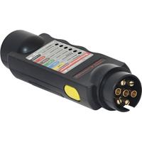 Verlichtingstester voor aanhanger stopcontact en stekker 12 V DINO 130081