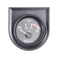 Equus 842109 Inbouwmeter (auto) Water-/olietemperatuurweergave Meetbereik 60 - 160 Â°C Standart Geel, Rood, Groen 52 mm
