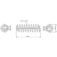 Fahrwerksfeder 'MONROE OESpectrum SPRINGS' | MONROE (SP3510)