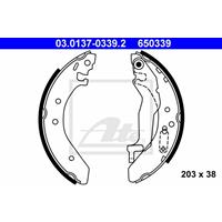 Bremsbackensatz Hinterachse ATE 03.0137-0339.2