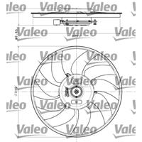 Lüfter, Motorkühlung | Valeo (696349)