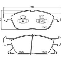 ford Remblokkenset, schijfrem 8DB355024981