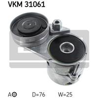 Spanrol, Poly V-riem SKF, Diameter (mm)76mm, u.a. für Audi, VW, Skoda