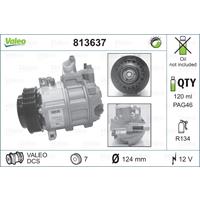 Compressor, airconditioning Valeo, 120, ml, 12 V