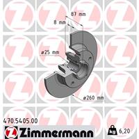 Bremsscheibe | Zimmermann (470.5405.00)