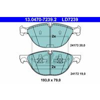 bmw Low dust Keramische remblokken 13047072392