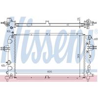 Kühler, Motorkühlung Nissens 63111A