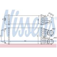 NISSENS Ladeluftkühler 96594 Intercooler OPEL,PEUGEOT,CITROËN,CROSSLAND X,207 WA_, WC_,207 CC WD_,207 SW WK_,208,PARTNER Tepee,2008,PARTNER Kasten,301