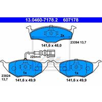 Bremsbelagsatz, Scheibenbremse Vorderachse ATE 13.0460-7178.2