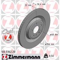 Bremsscheibe 'COAT Z' | Zimmermann (100.3362.20)