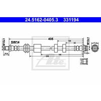 volvo Remslang 24516204053