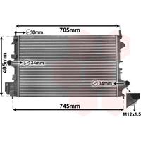 fiat RADIATEUR VECTRA C/SIGNUM 18i 05- 37002462