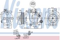 hyundai Compressor, airconditioning 890563