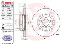 Bremsscheibe 'TWO-PIECE DISCS LINE' | BREMBO (09.C403.13)