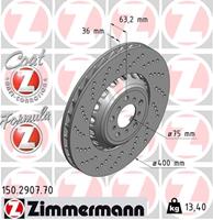 Bremsscheibe 'FORMULA Z COAT Z' | Zimmermann (150.2907.70)