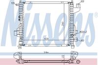 Kühler, Motorkühlung Nissens 63835A