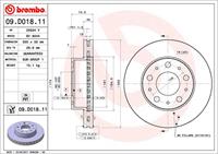 COATED DISC LINE BREMBO, Remschijftype: Binnen geventileerd: , u.a. für Peugeot, Fiat, Citroën